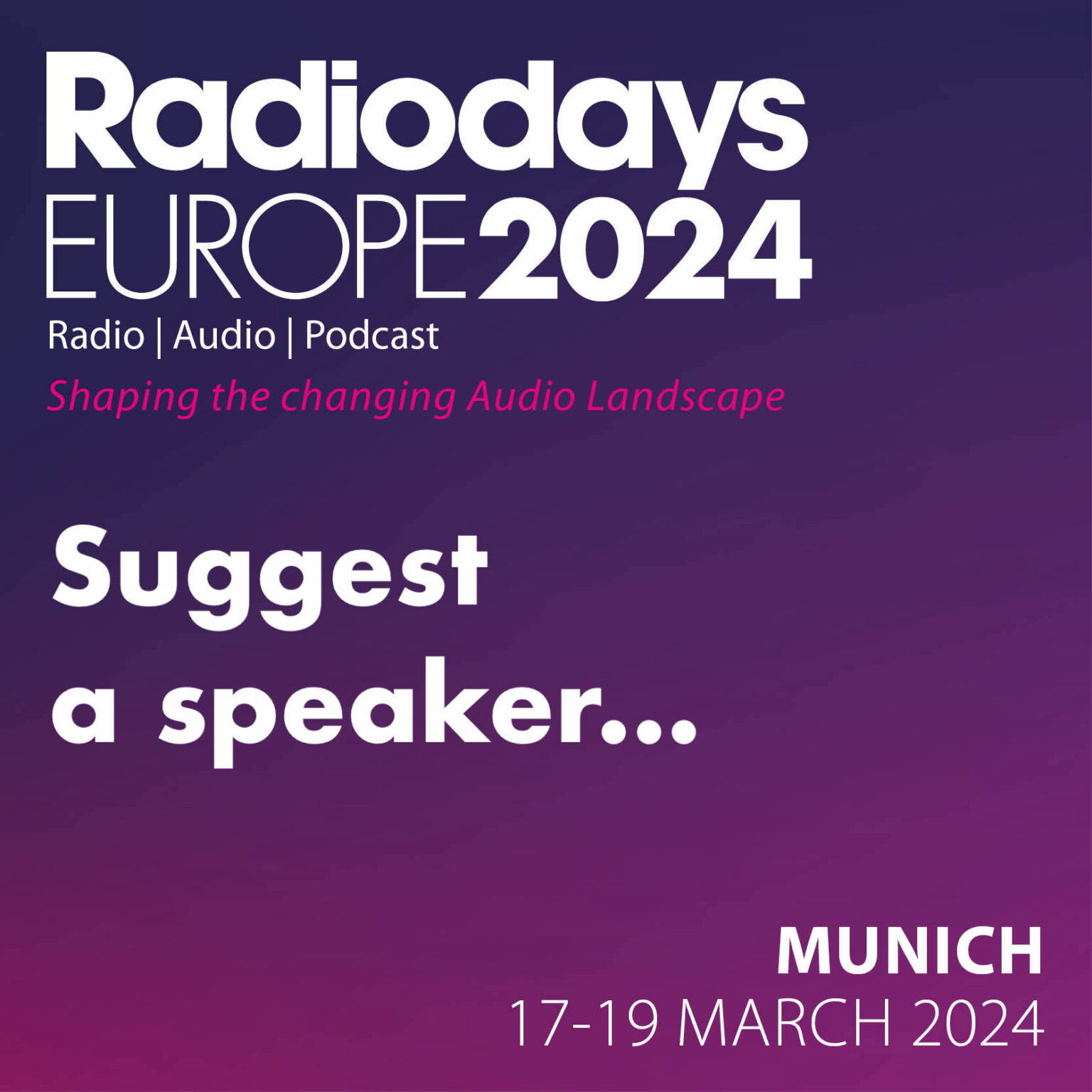 Front Page - Radiodays Europe